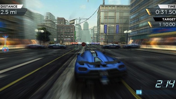 Need for Speed Most Wanted na iPhone iPad