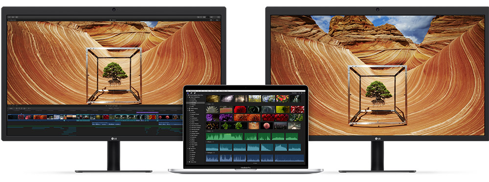 Macbook Pro 2016 + 2x UltraFine