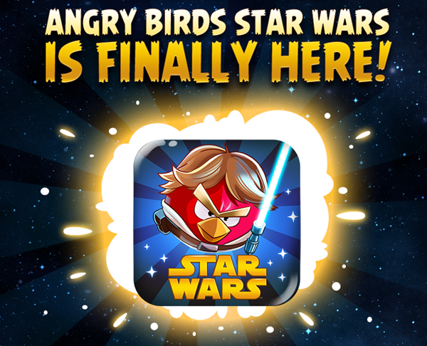 Angry Birds Star Wars iOS App na iPhone iPad
