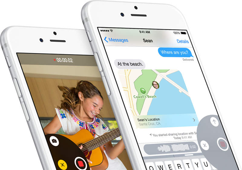 iOS 8 - nowe funkcje w aplikacji Wiadomości
