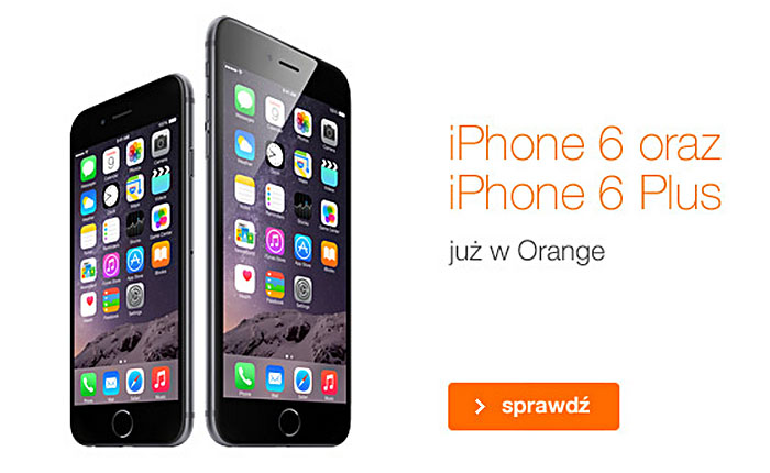 iPhone 6 Plus w Orange