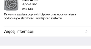 Apple udostępnia iOS 8.1.3