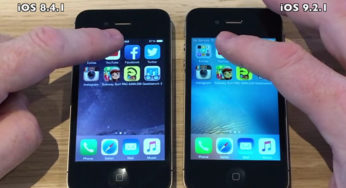 Porównanie prędkości: iOS 8.4.1 vs. iOS 9.2.1 na iPhonie 4S, 5 i 5s (wideo)