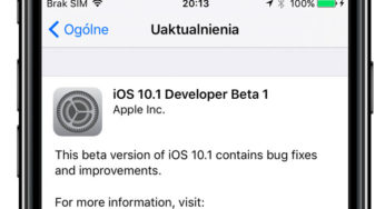 Apple udostępnia pierwszą deweloperską betę iOS 10.1 z trybem portretowym dla iPhone’a 7 Plus