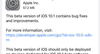 Apple udostępnia trzecią betę iOS 10.1