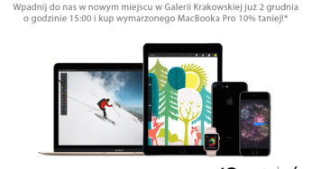 iSpot otwiera nowy salon w Krakowie – można wygrać iPhone’a i kupić taniej MacBooka Pro