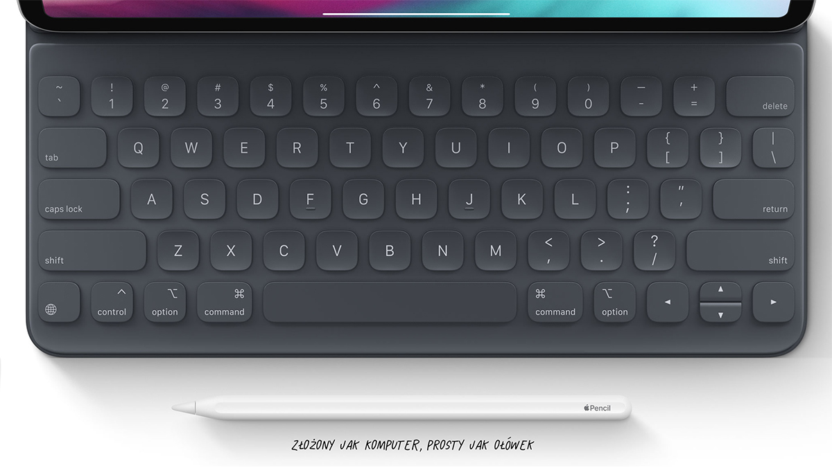 Nowe akcesoria do iPada Pro - Apple Pencil 2 i Smart Keyboard Folio