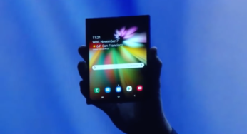 Samsung pokazał pierwsze urządzenie ze składanym ekranem. Po rozłożeniu mamy mini tablet, a po złożeniu telefon-cegłę