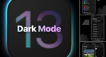 iOS 13: tryb ciemny, split screen dla iPhone’a, tryb multi-user, wsparcie myszki na iPadzie – koncept