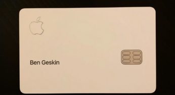 Tytanowa Apple Card na pierwszych zdjęciach