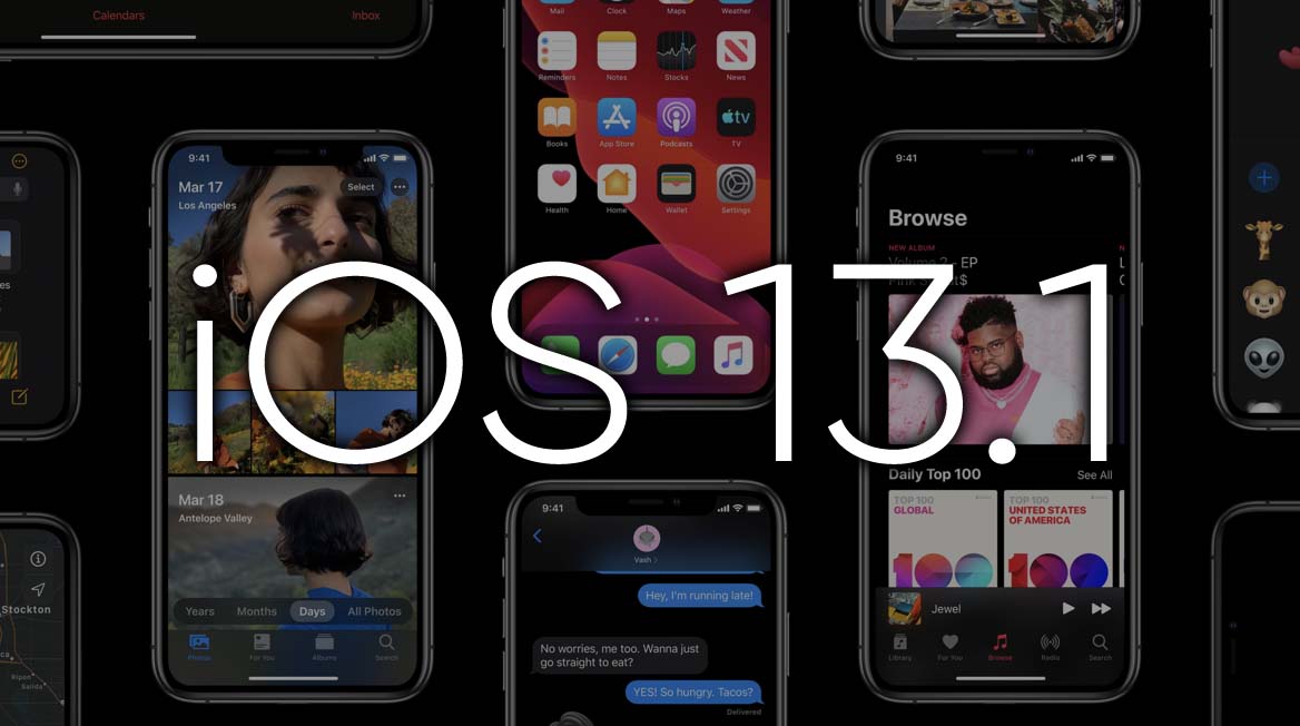 Обновление apple ios 13