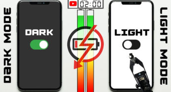 Tryb ciemny w iPhonie z ekranem OLED rzeczywiście oszczędza energię. Zobacz test baterii “dark mode” vs. “light mode” (wideo)