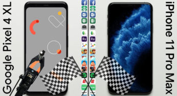iPhone 11 Pro Max deklasuje Google Pixel 4 XL w teście szybkości (wideo)