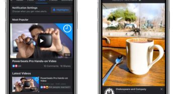 Facebook na iOS w trybie ciemnym – pierwsze zrzuty ekranu