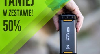 Xtorm Brick ze standardowym gniazdkiem AC 220 V  i wodoodporny Xtorm Limitless – taniej w zestawie tylko do końca weekendu