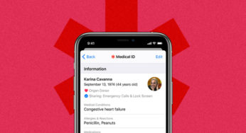 W iOS 13.5 pojawia się opcja automatycznego udostępniania naszej karty medycznej operatorowi połączenia alarmowego