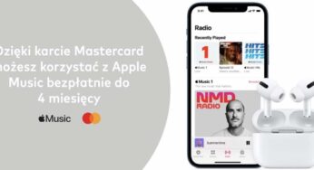 MasterCard oferuje swoim klientom 4 miesiące korzystania z Apple Music za darmo