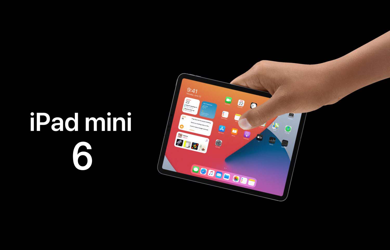 iPad mini 6 z większym ekranem i węższymi ramkami może trafić do