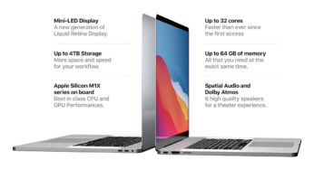 Nowe, przeprojektowane MacBooki Pro M1X z ekranami 14″ i 16″ zadebiutują w tym miesiącu, każdy w dwóch wariantach – raport