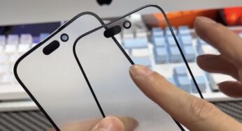 Wyciekły zdjęcia ekranów iPhone’ów 15 – są bardzo cienkie ramki w modelach “pro” i Dynamic Island w tańszych modelach