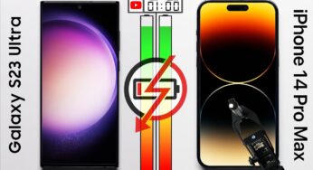 Czas pracy na baterii: iPhone 14 Pro Max wygrywa z Galaxy S23 Ultra (wideo)