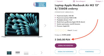 OKAZJA DNIA: MacBook Air z M3 w rewelacyjnej cenie