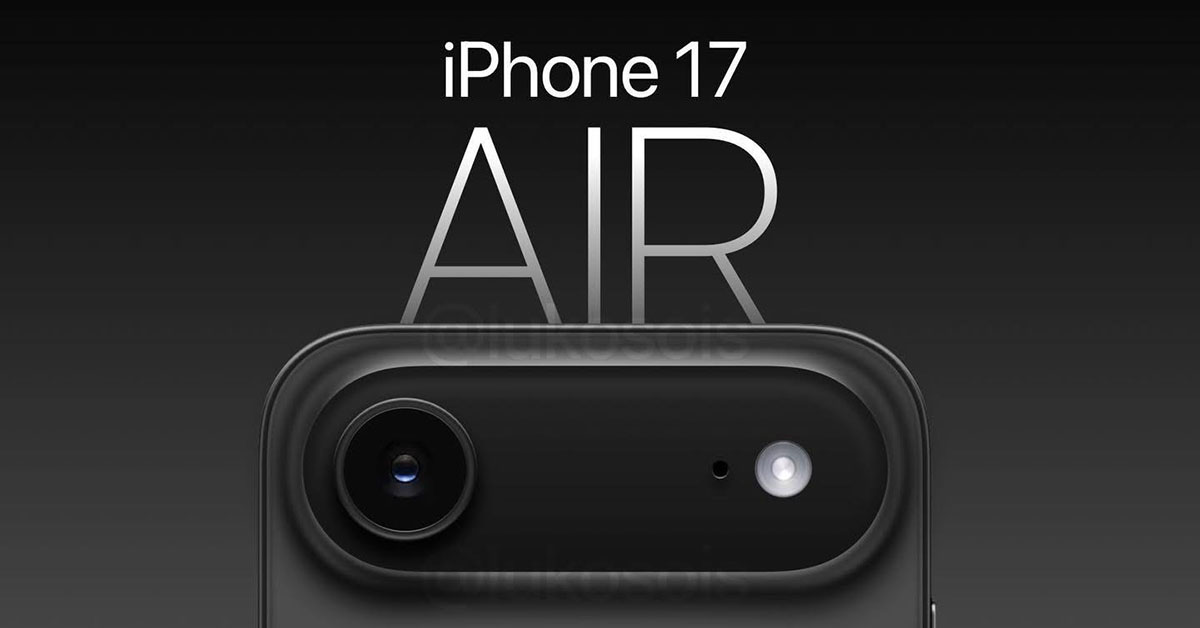 IPhone 17 Air – świetna wizualizacja na podstawie najbardziej wiarygodnych przecieków