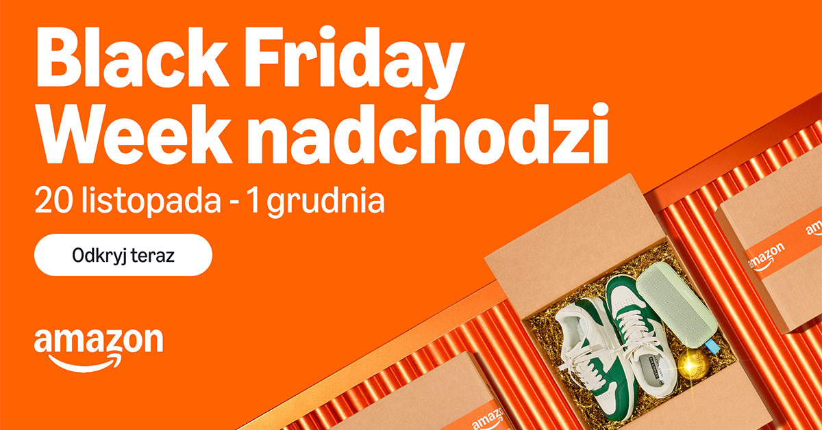 Black Friday Week 2025 na Amazonie – ruszają najlepsze w całym roku promocje na Apple i elektronikę