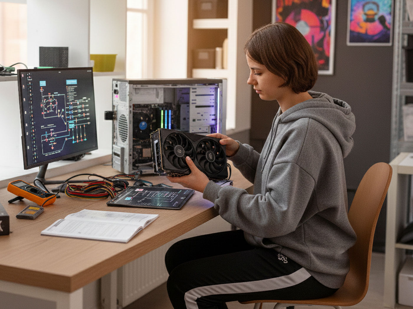 Składanie komputera w domu. Z jakich narzędzi warto skorzystać?