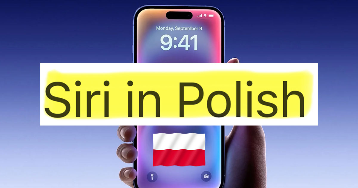 Będzie Siri po polsku! Mamy to czarno na białym (aktualizacja)