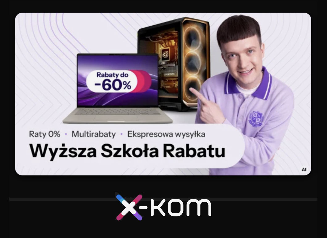 Promocje ne Apple w x-kom w ramach “Wyższej szkoły rabatu”