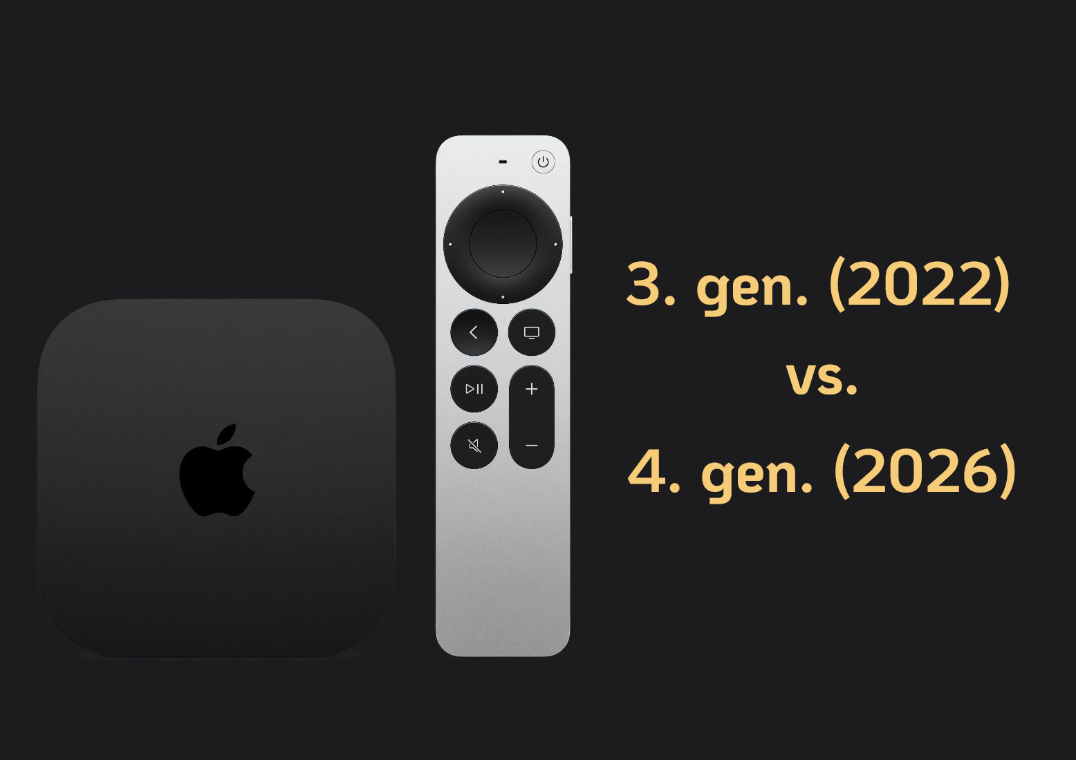 Apple TV 4K (4. gen. 2026) – co nowego? [porównanie z poprzednim modelem]